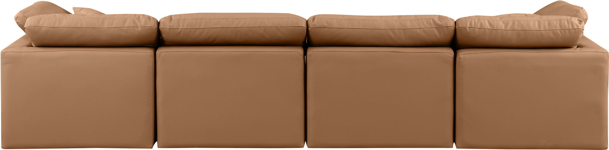 Indulge - Faux Leather 4 Seat Modular Sofa - Urban Living Furniture (Los Angeles, CA)
