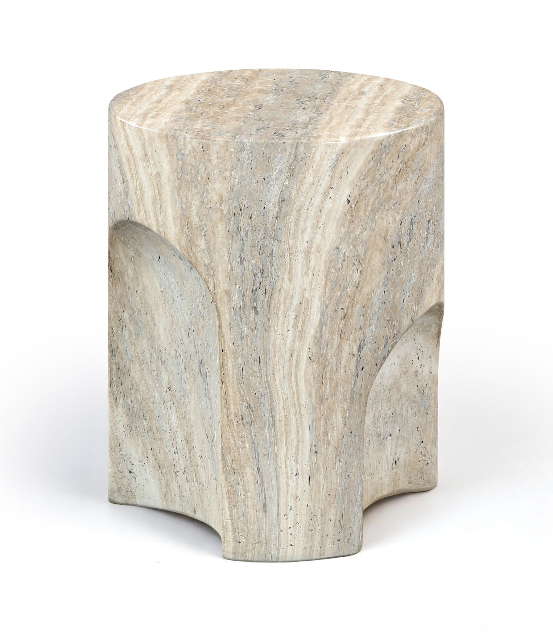 Olira - Concrete And Fiberglass Indoor / Outdoor End Table - Urban Living Furniture (Los Angeles, CA)