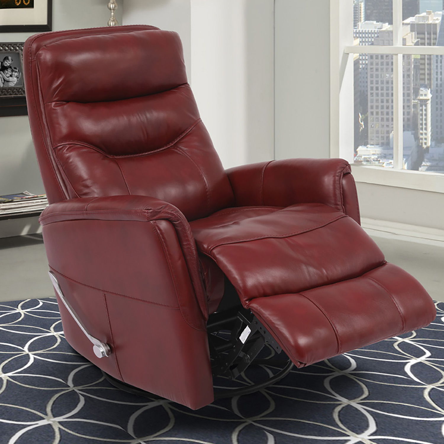 Gemini - Manual Swivel Glider Recliner - Urban Living Furniture (Los Angeles, CA)