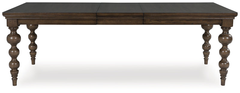 Veramond - Dark Brown - Rectangular Dining Room Extension Table