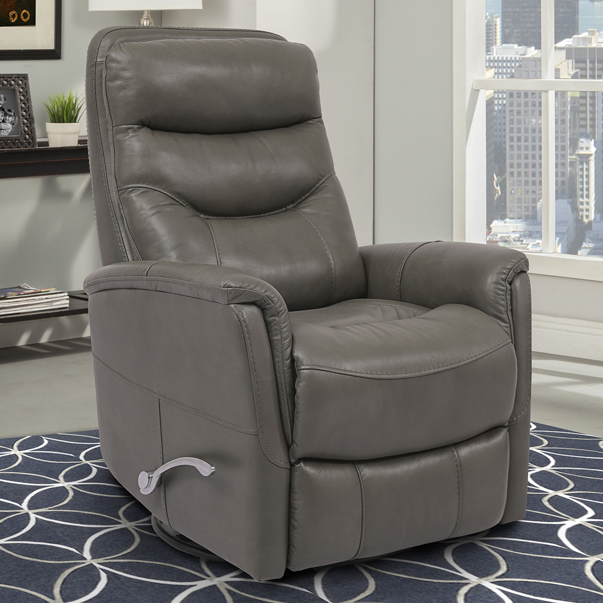 Gemini - Manual Swivel Glider Recliner - Urban Living Furniture (Los Angeles, CA)