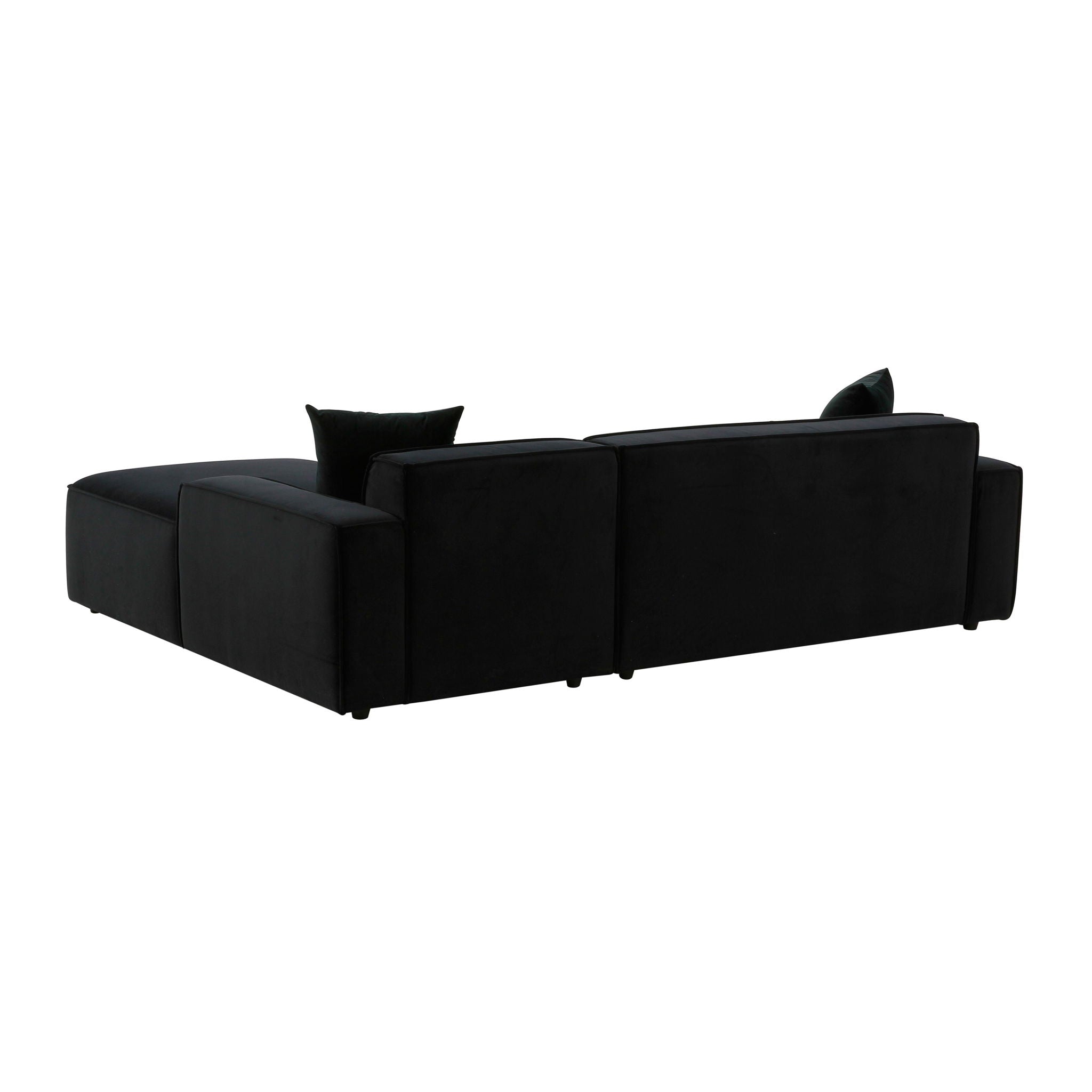Olafur - Velvet Sectional - Urban Living Furniture (Los Angeles, CA)