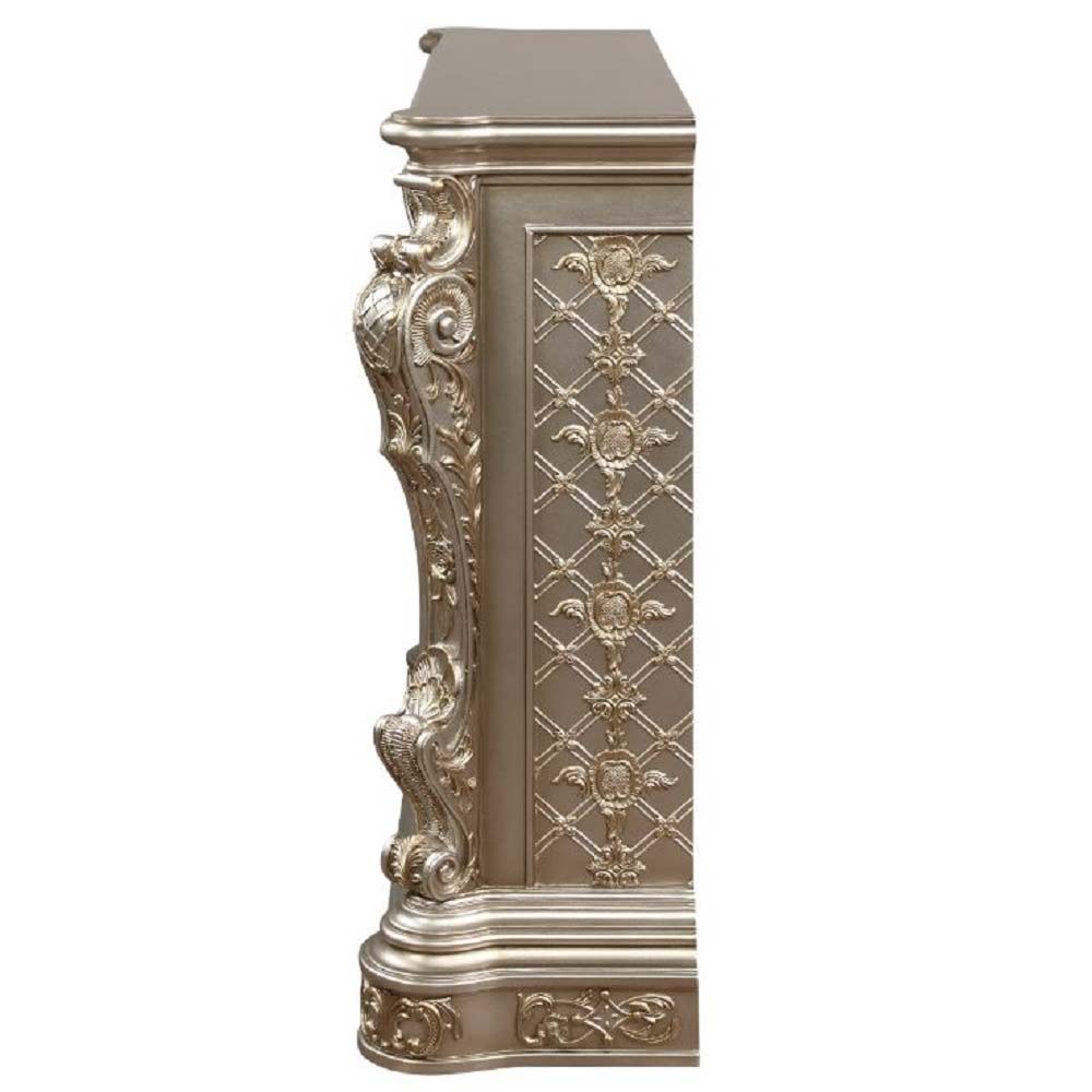 Zabrina - Fireplace - Antique Silver Finish - 49.5" - Urban Living Furniture (Los Angeles, CA)