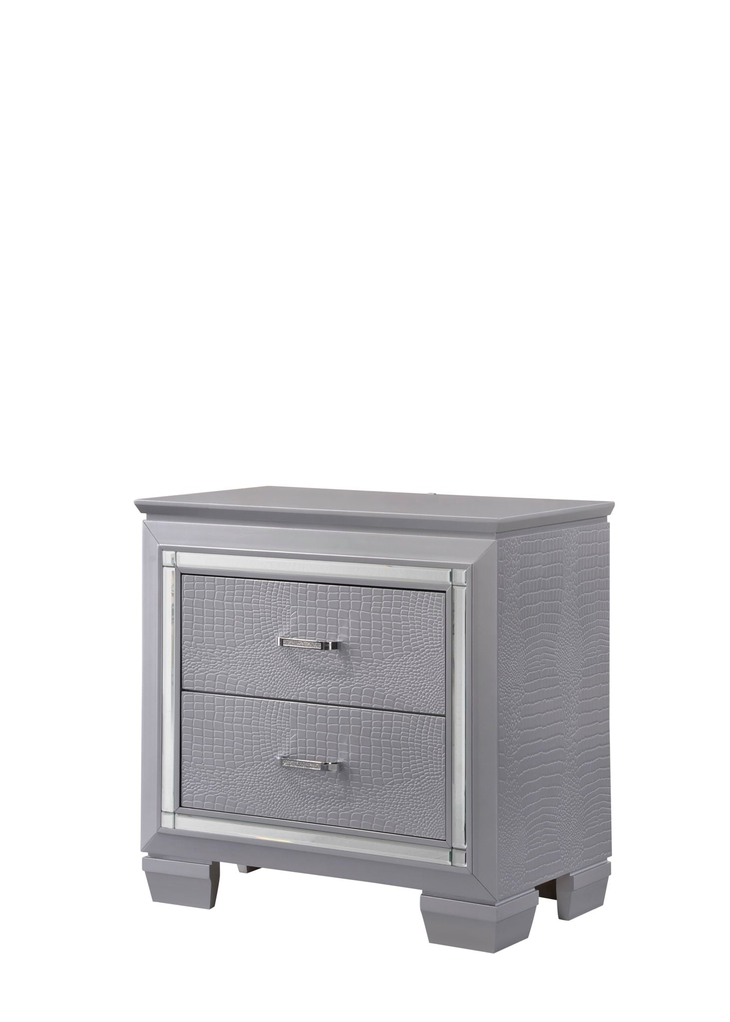 Lillian - Nightstand - Gray - Urban Living Furniture (Los Angeles, CA)