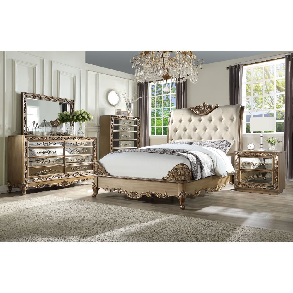 Orianne - Chest - Antique Gold - Urban Living Furniture (Los Angeles, CA)