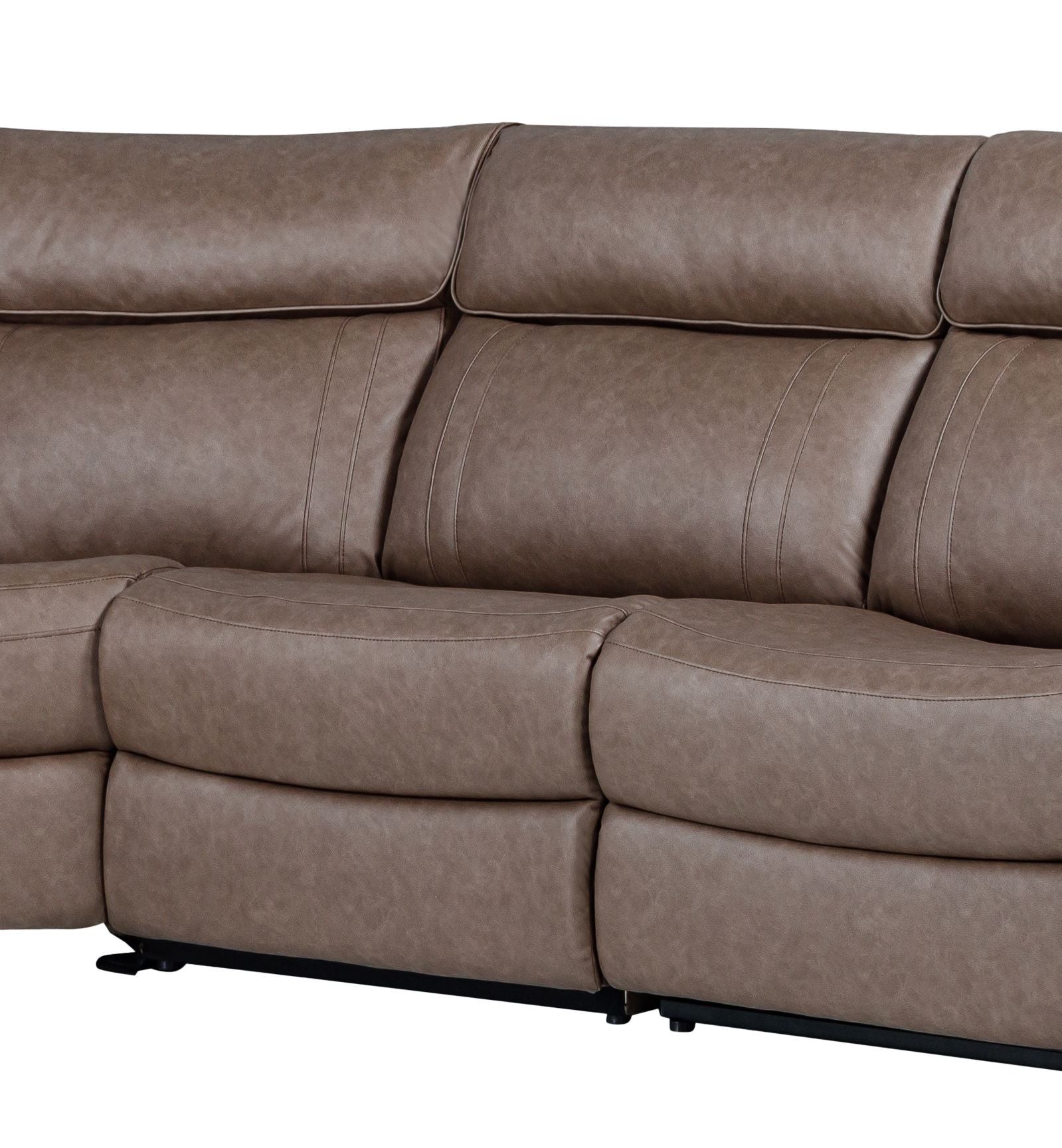 Theon - Armless Chair - Stokes Toffee - Urban Living Furniture (Los Angeles, CA)