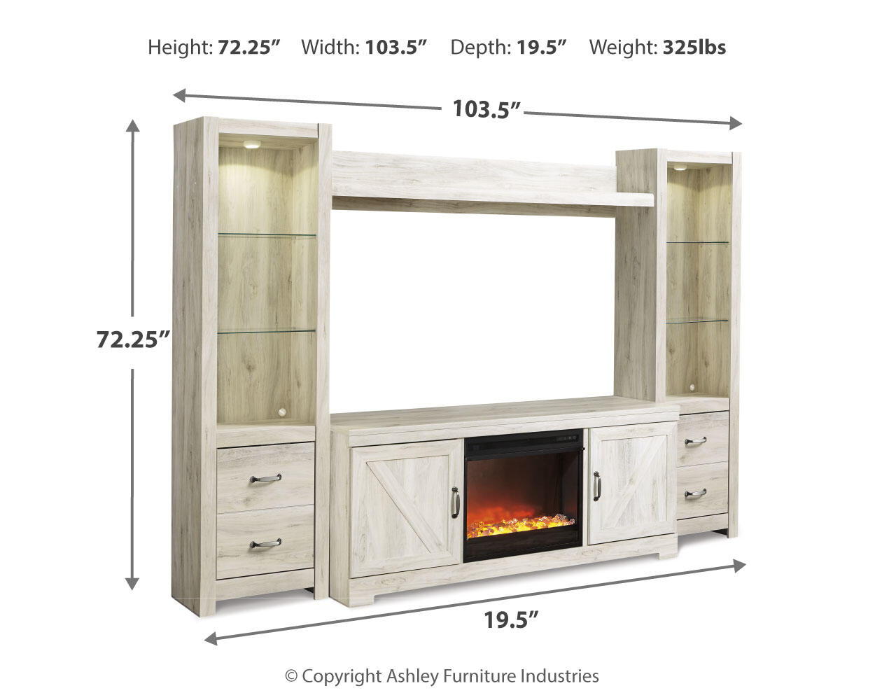 Bellaby - Entertainment Center - Urban Living Furniture (Los Angeles, CA)