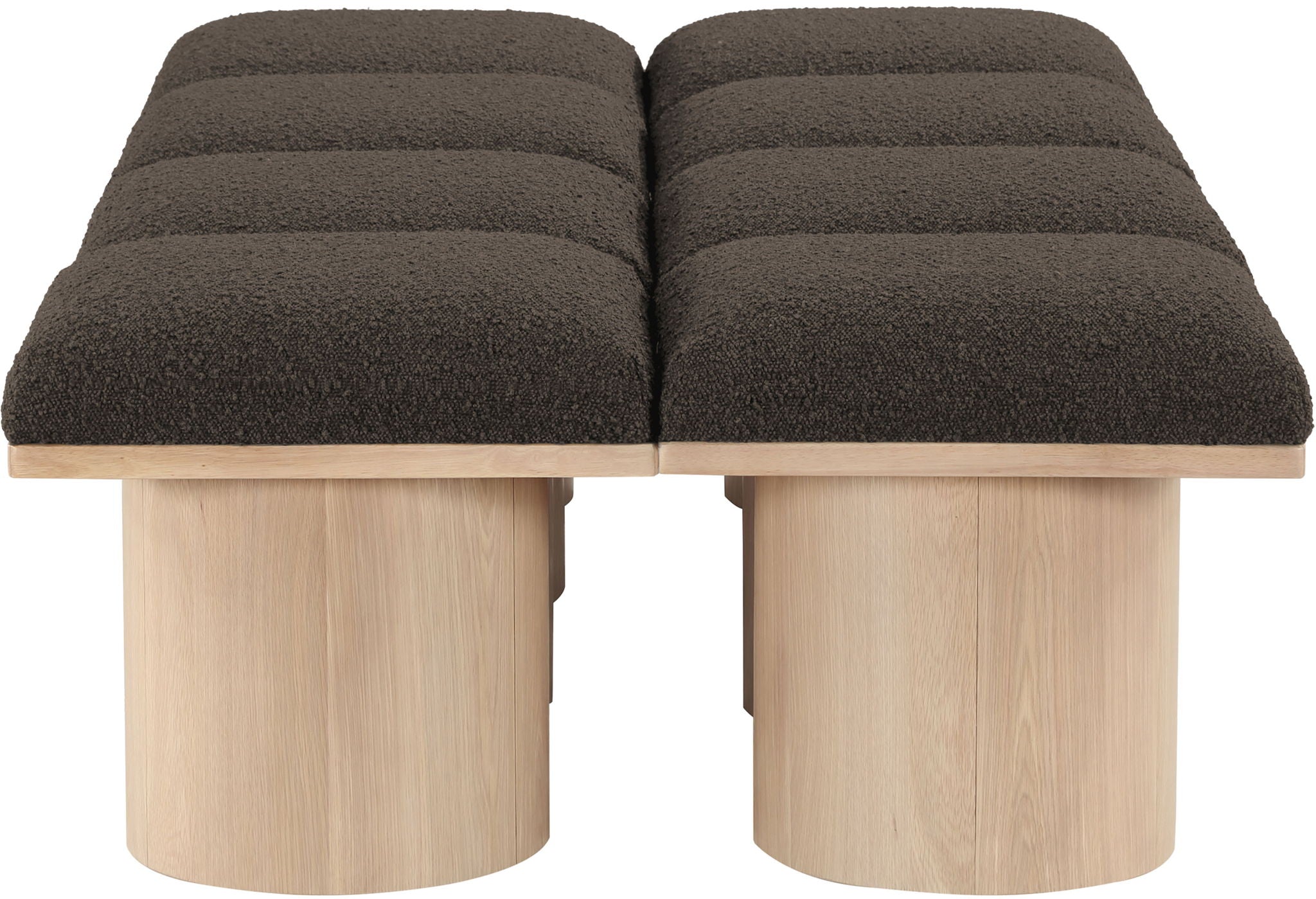 Pavilion - 8 Piece Modular Bench With Natural Base