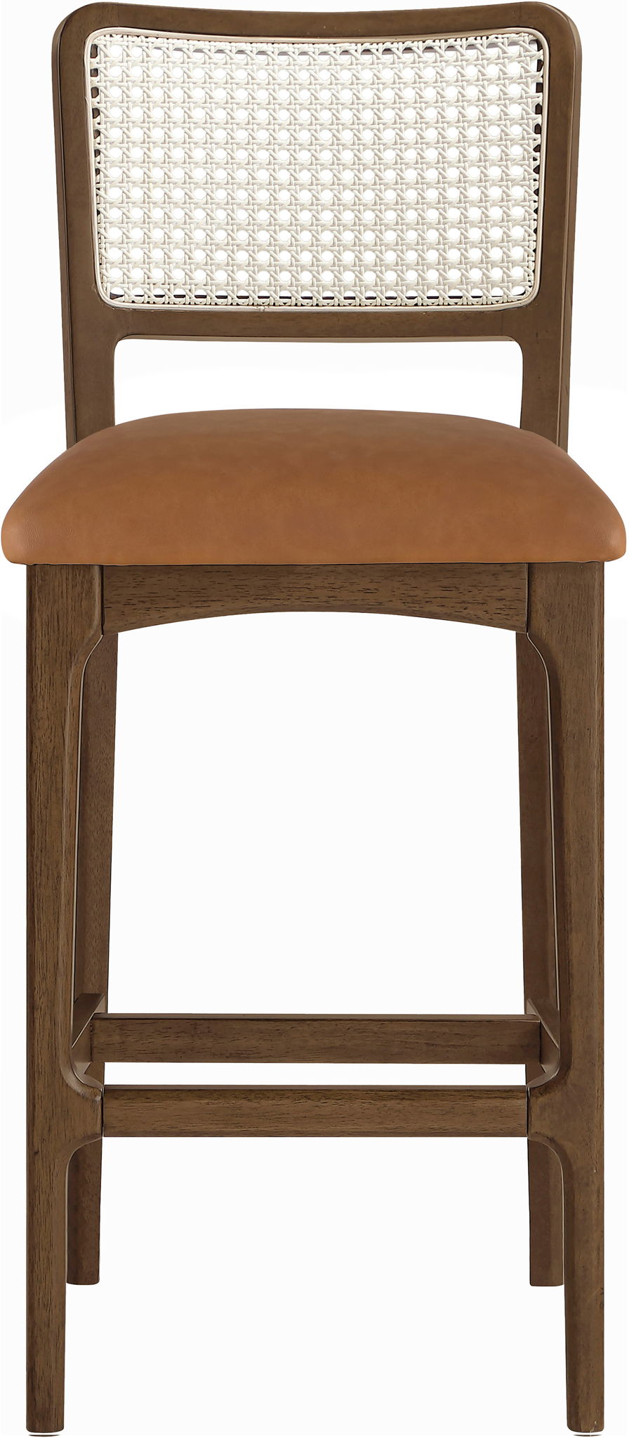 Atrium - Upholstered Bar Stool (Set of 2) - Brushed Brown Frame - Urban Living Furniture (Los Angeles, CA)