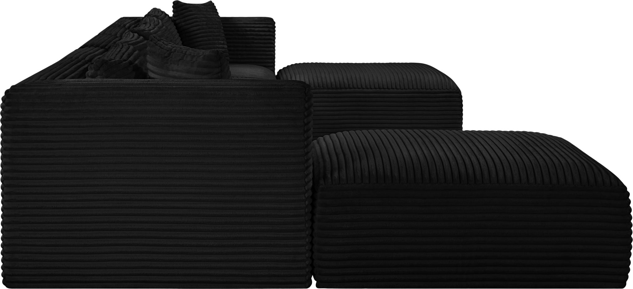 Shaggy - 7 Piece Modular Sectional With 2 Ottomans - Urban Living Furniture (Los Angeles, CA)