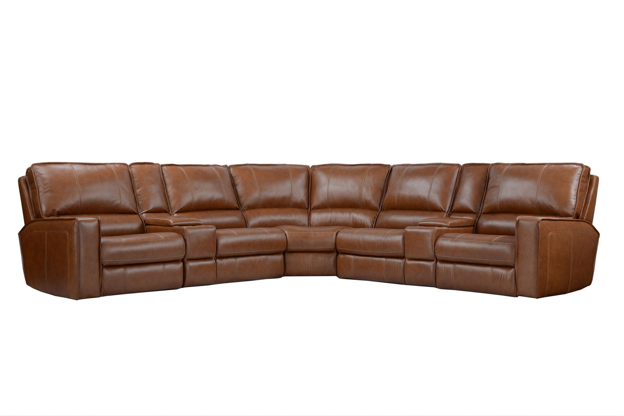 Rockford - 6 Piece Modular Power Reclining Sectional - Urban Living Furniture (Los Angeles, CA)
