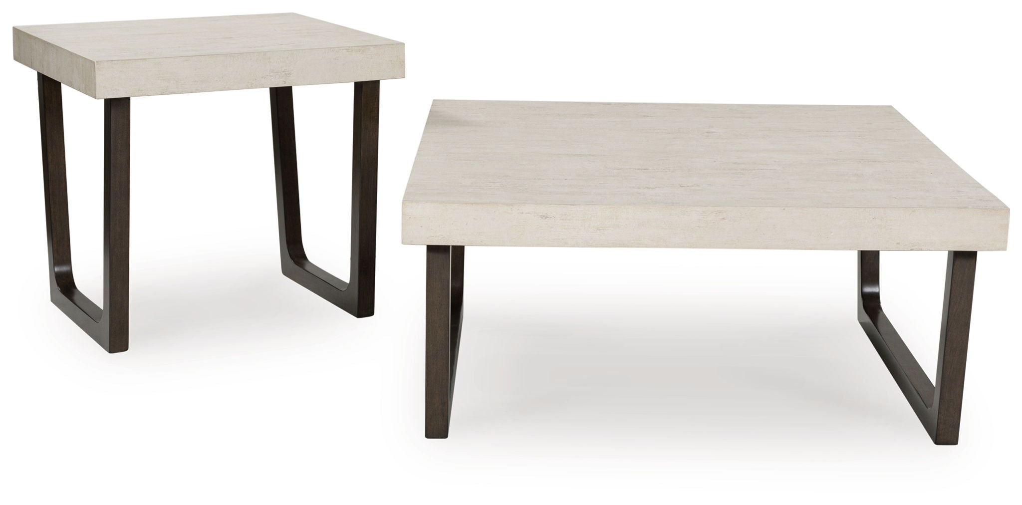 Westenfort - Espresso / Gray - Occasional Table Set (Set of 2) - Urban Living Furniture (Los Angeles, CA)