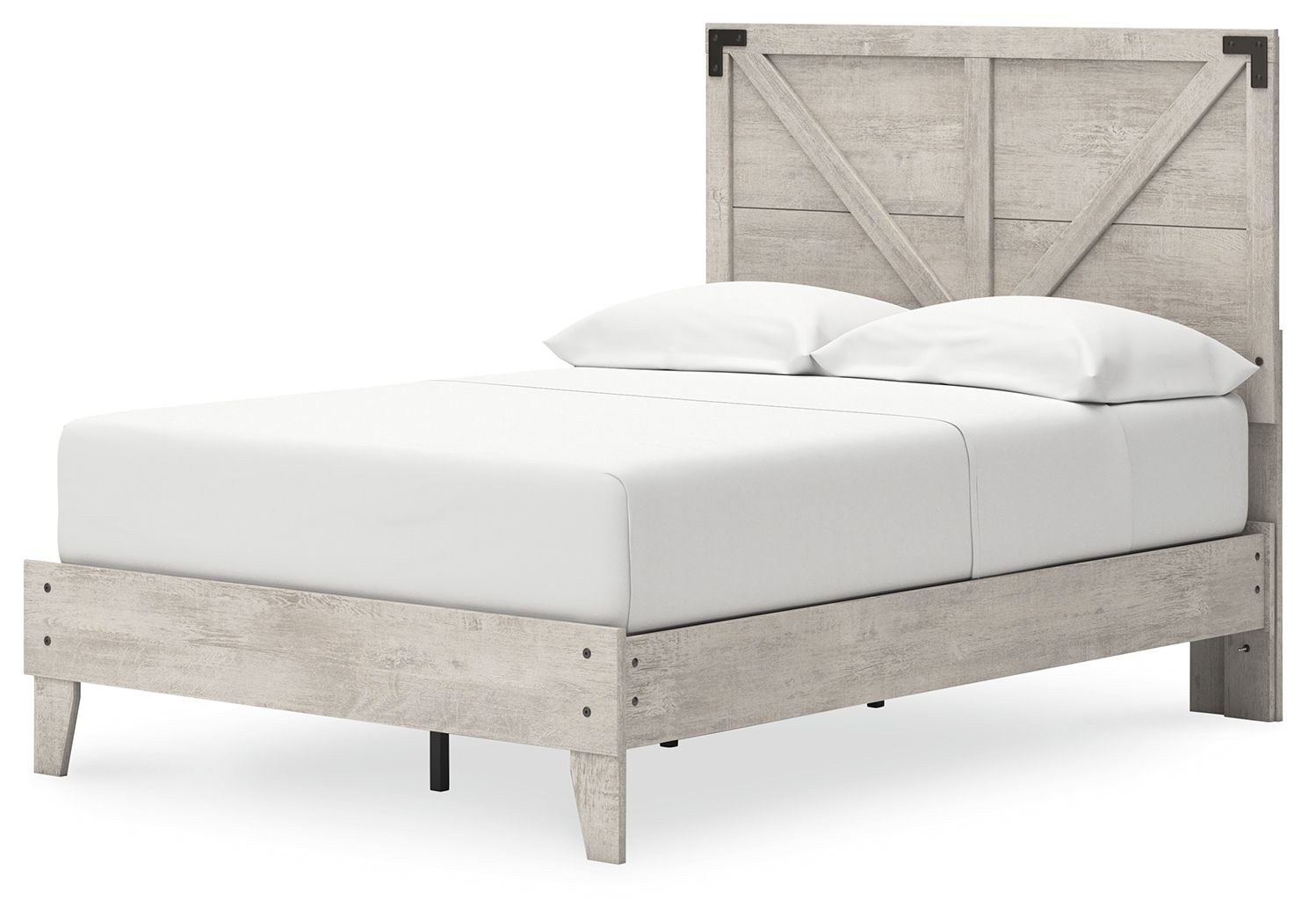 Shawburn - Platform Bed With Crossbuck Panel Headboard - Urban Living Furniture (Los Angeles, CA)