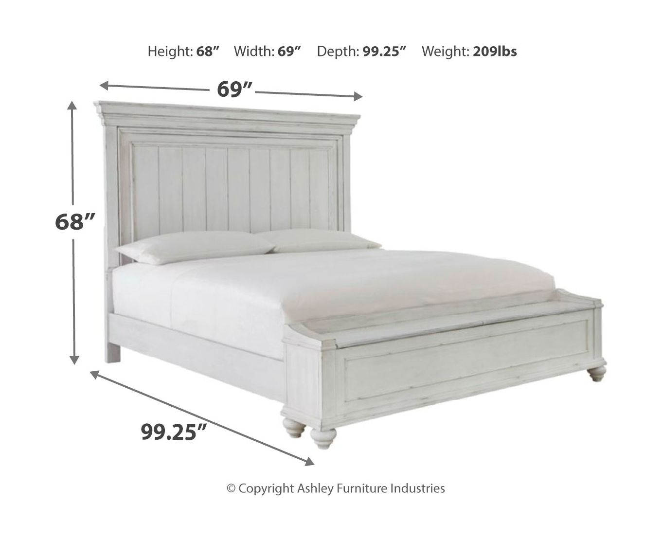 Kanwyn - Panel Bed - Urban Living Furniture (Los Angeles, CA)