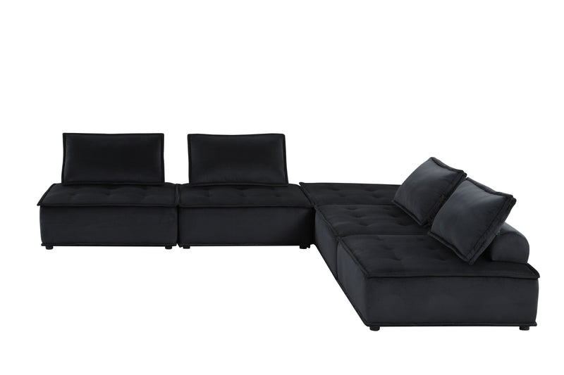 Anna - Velvet Modular Sofa - Urban Living Furniture (Los Angeles, CA)