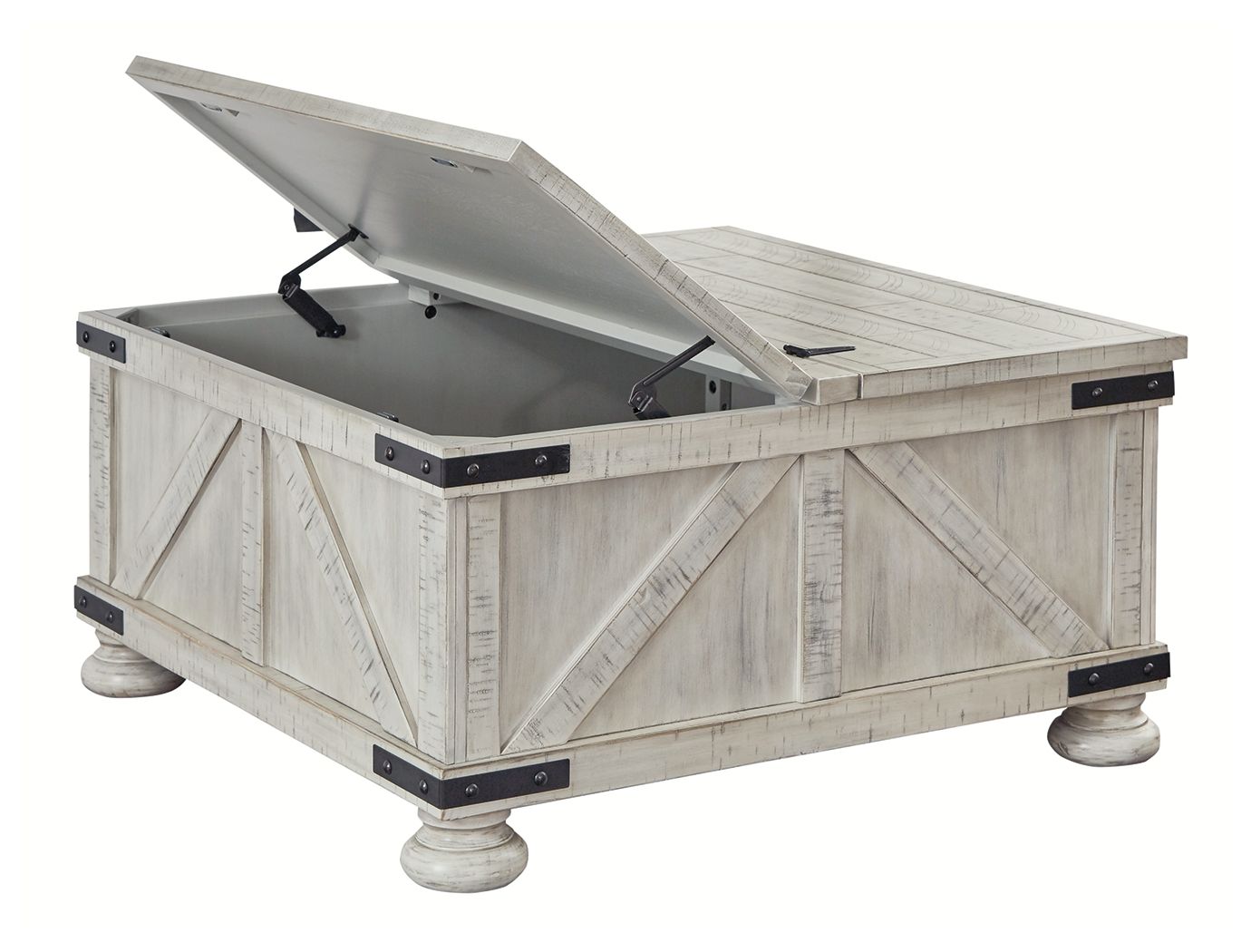 Carynhurst - Whitewash - Cocktail Table with Storage - Urban Living Furniture (Los Angeles, CA)