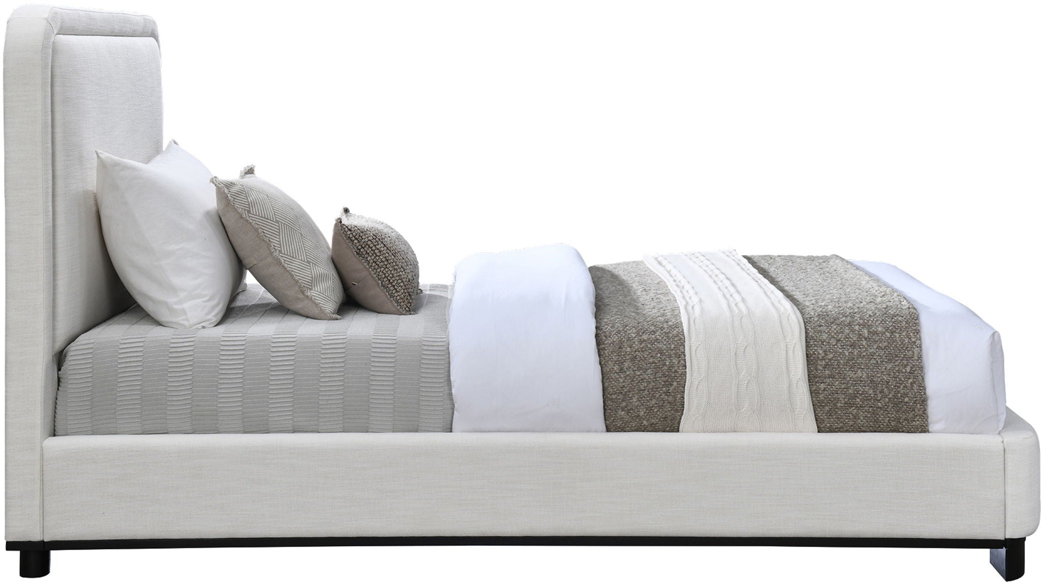 Nolita - Bed With Black Base - Urban Living Furniture (Los Angeles, CA)