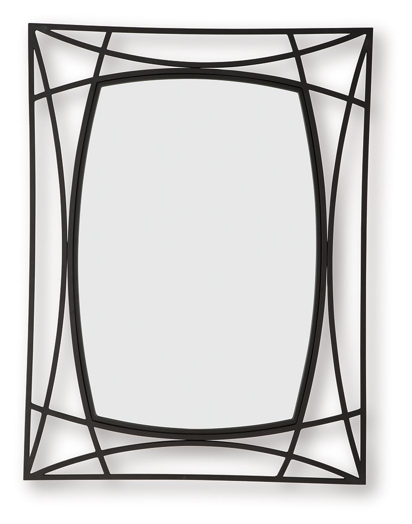 Freenville - Black - Accent Mirror - Urban Living Furniture (Los Angeles, CA)