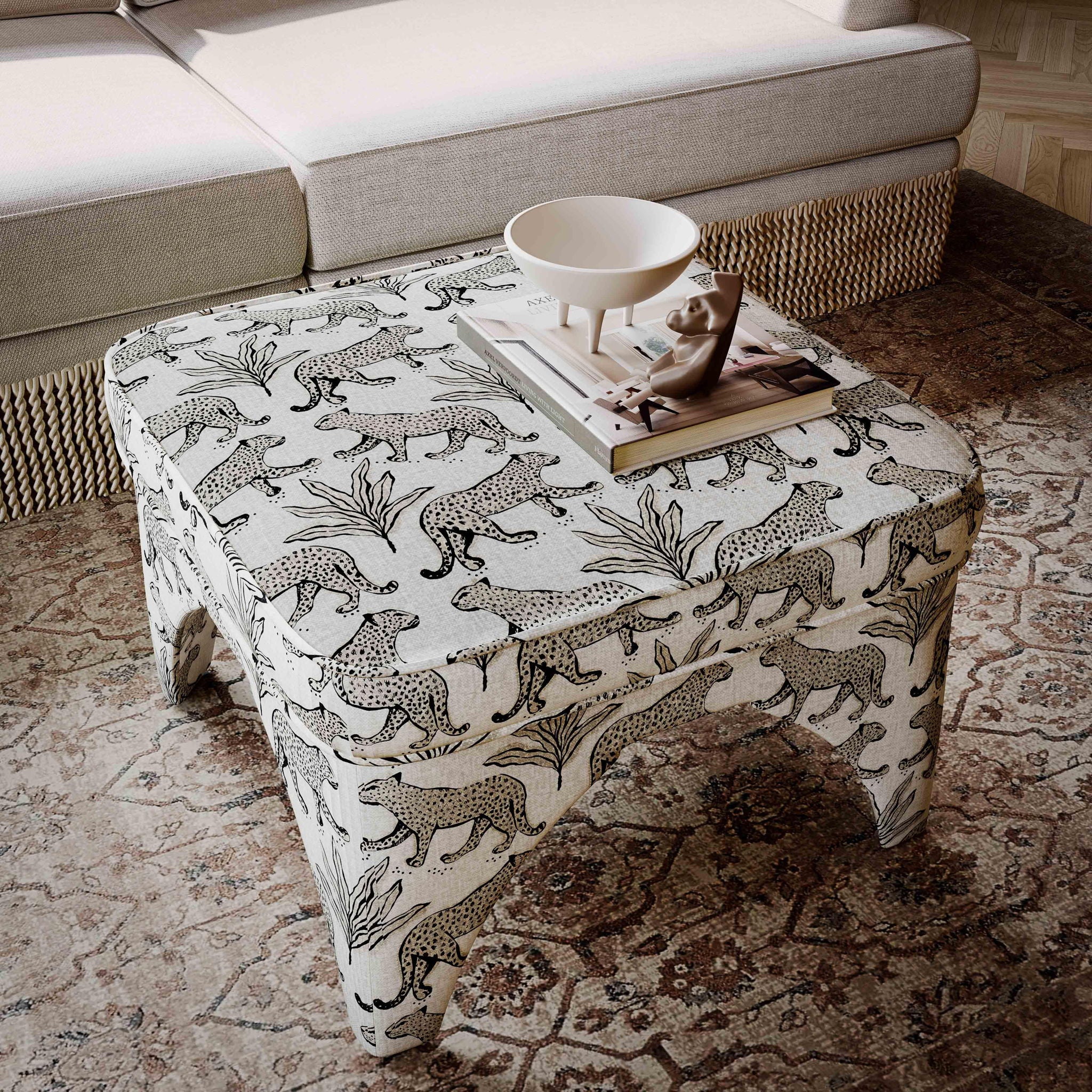 Raji - Ottoman - Urban Living Furniture (Los Angeles, CA)