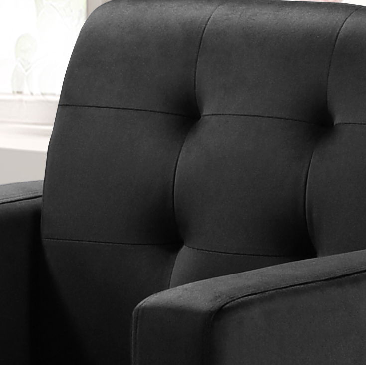 Hale - Velvet Accent Armchair With Tufting - Urban Living Furniture (Los Angeles, CA)