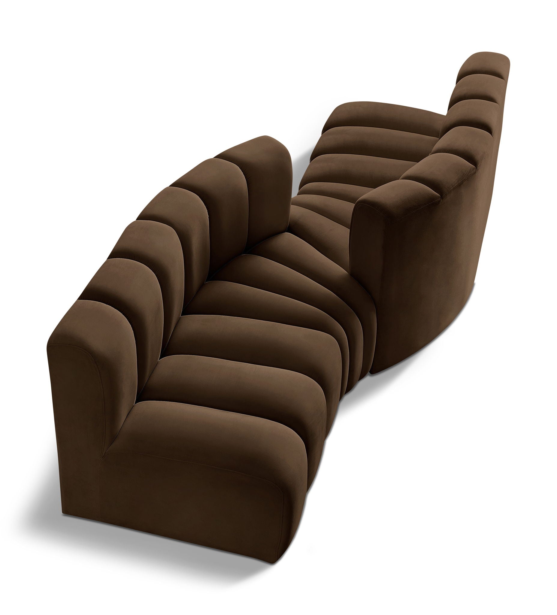 Arc - Velvet 4 Piece Sofa - Urban Living Furniture (Los Angeles, CA)