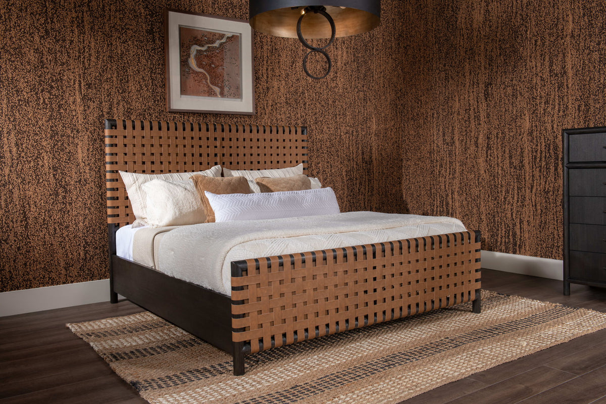 Dorsey - Woven Panel Bed