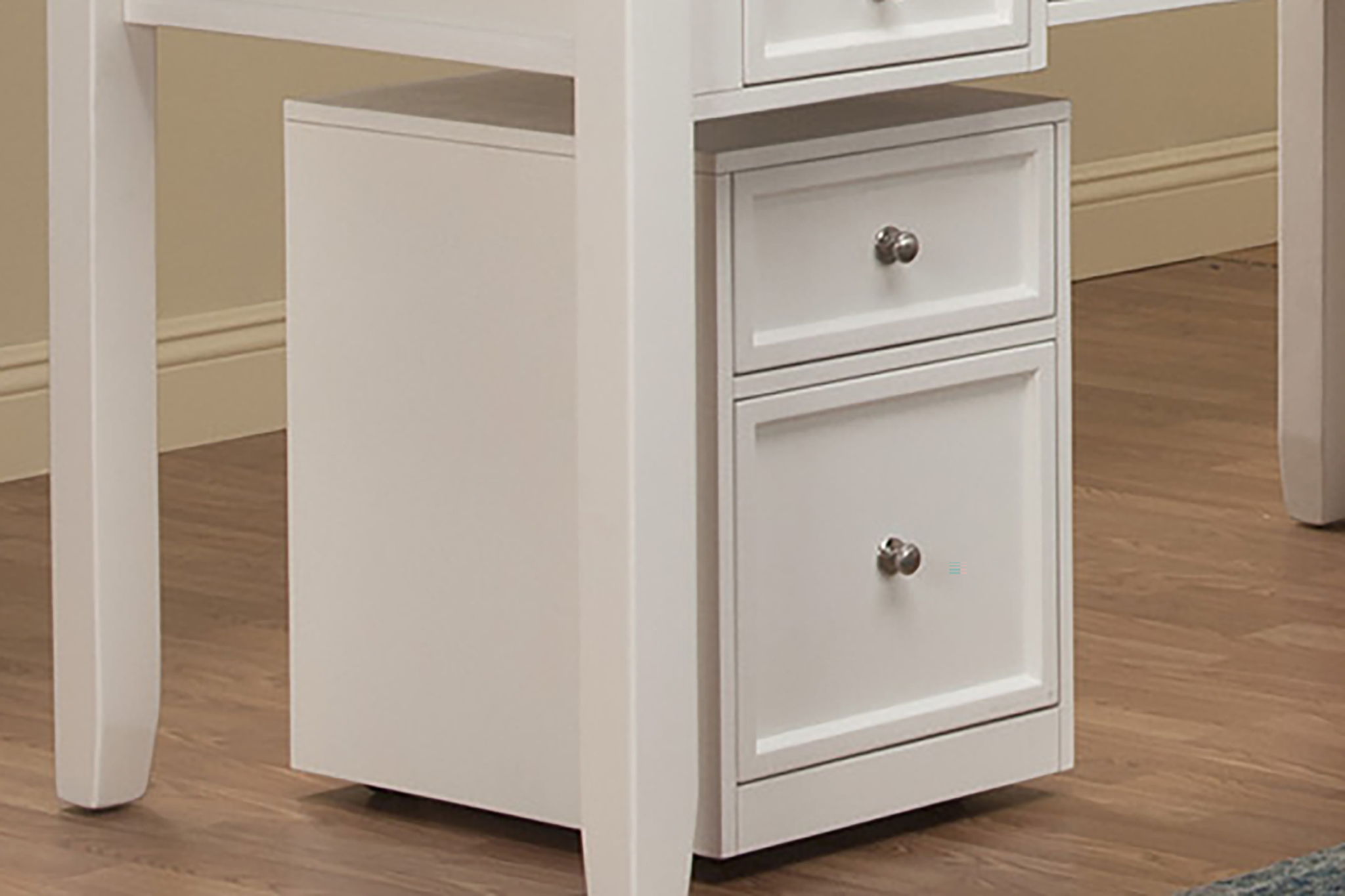 Boca - Rolling File - Cottage White - Urban Living Furniture (Los Angeles, CA)