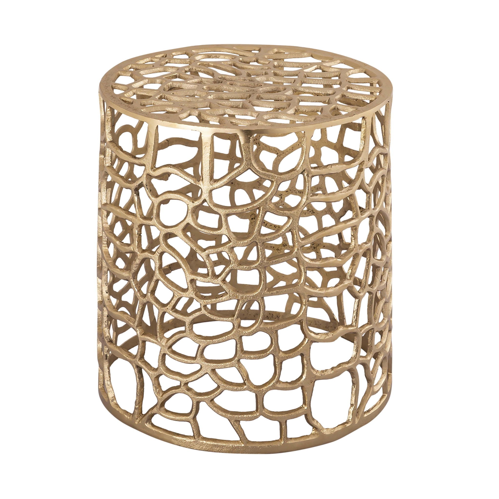 Sophia - Side Table - Gold - Urban Living Furniture (Los Angeles, CA)