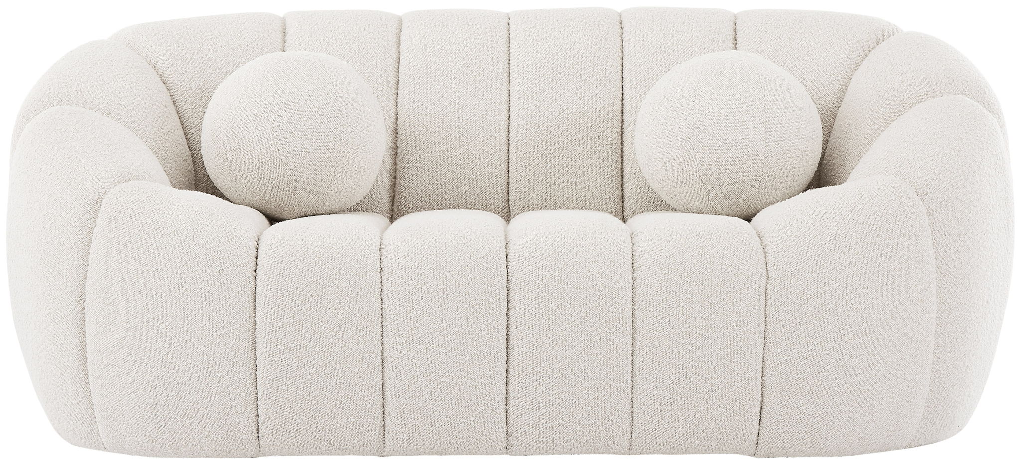 Elijah - Boucle Fabric Loveseat - Urban Living Furniture (Los Angeles, CA)