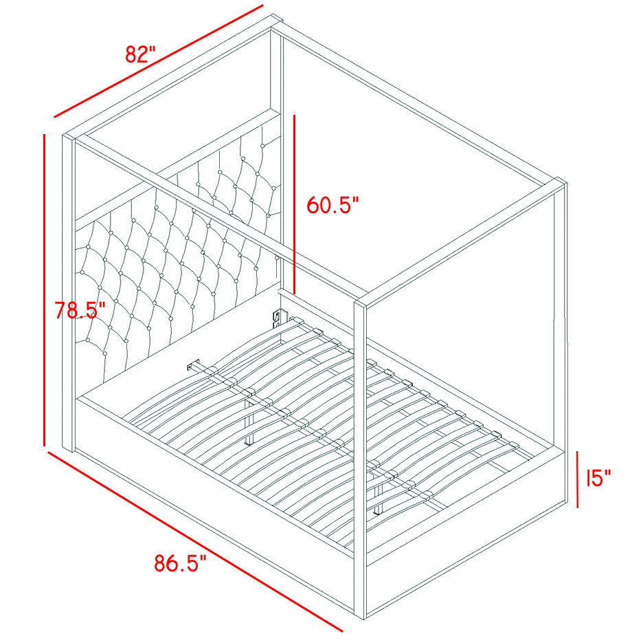 Porter - Bed - Urban Living Furniture (Los Angeles, CA)