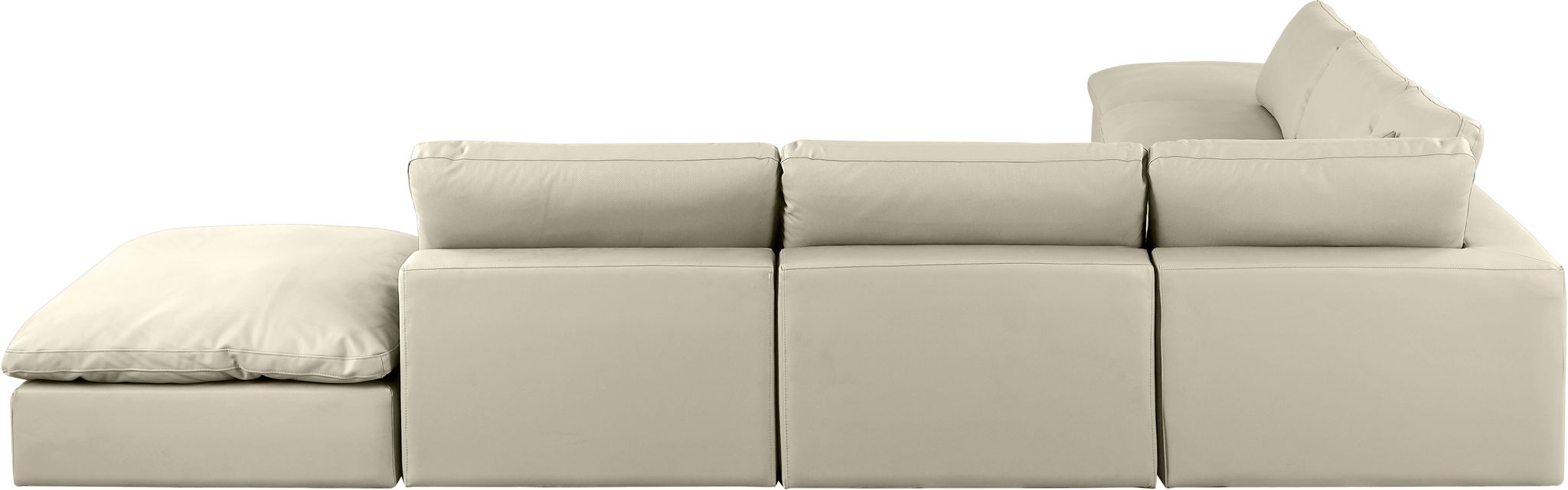 Comfy - 7 Piece Faux Leather Modular Corner Sectional - Urban Living Furniture (Los Angeles, CA)