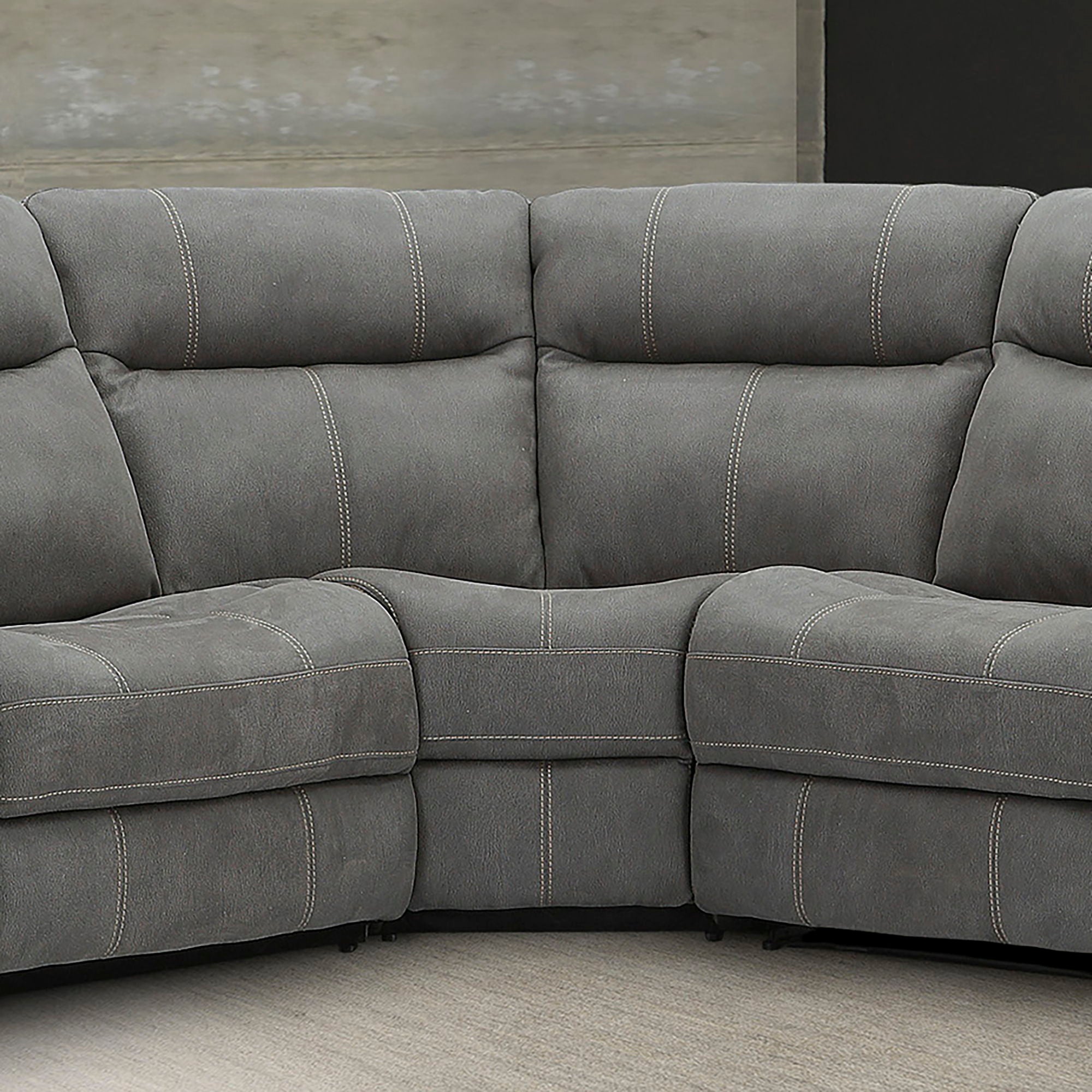 Mason - Corner Wedge - Carbon - Urban Living Furniture (Los Angeles, CA)