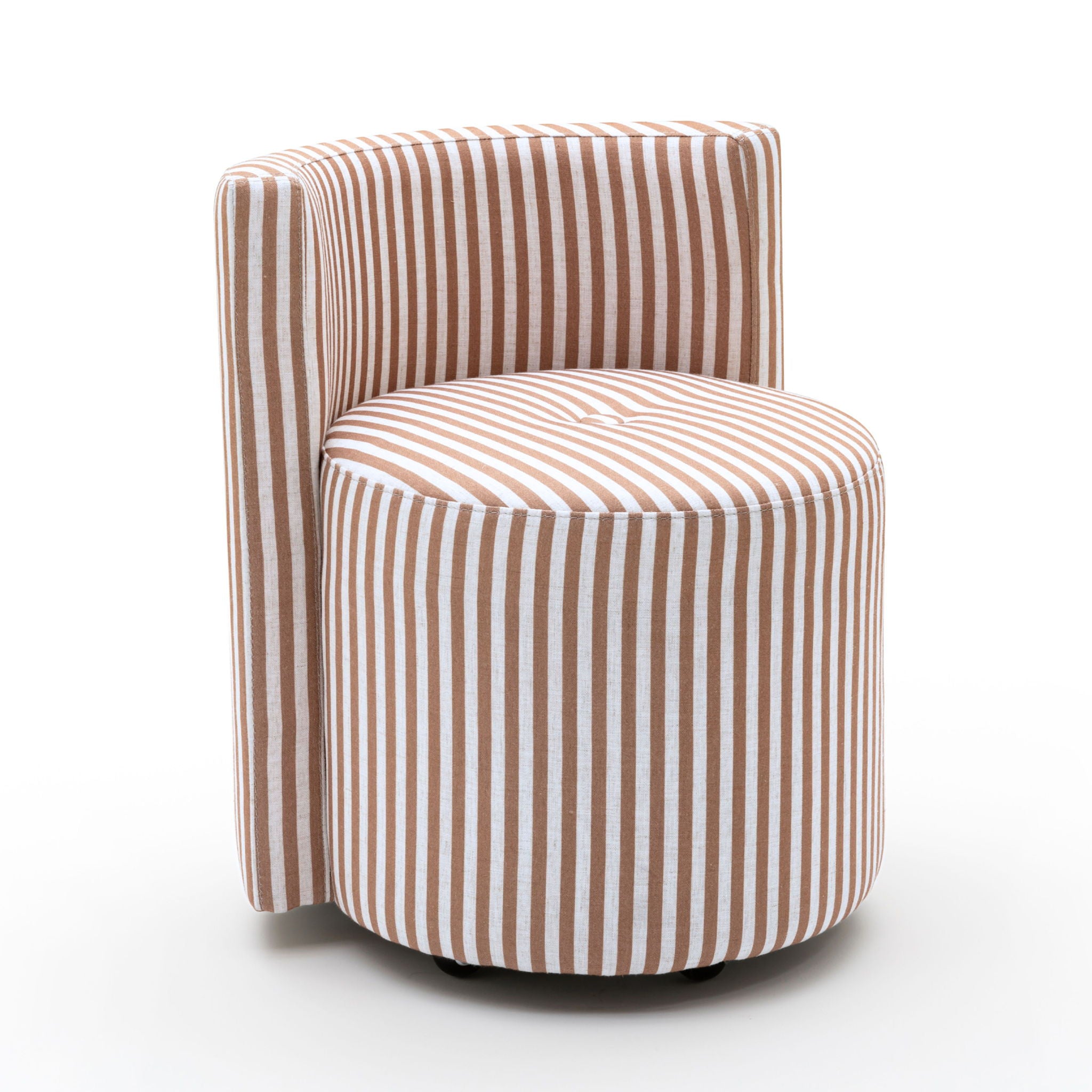 Alyssa - Striped Rolling Desk Chair - Urban Living Furniture (Los Angeles, CA)