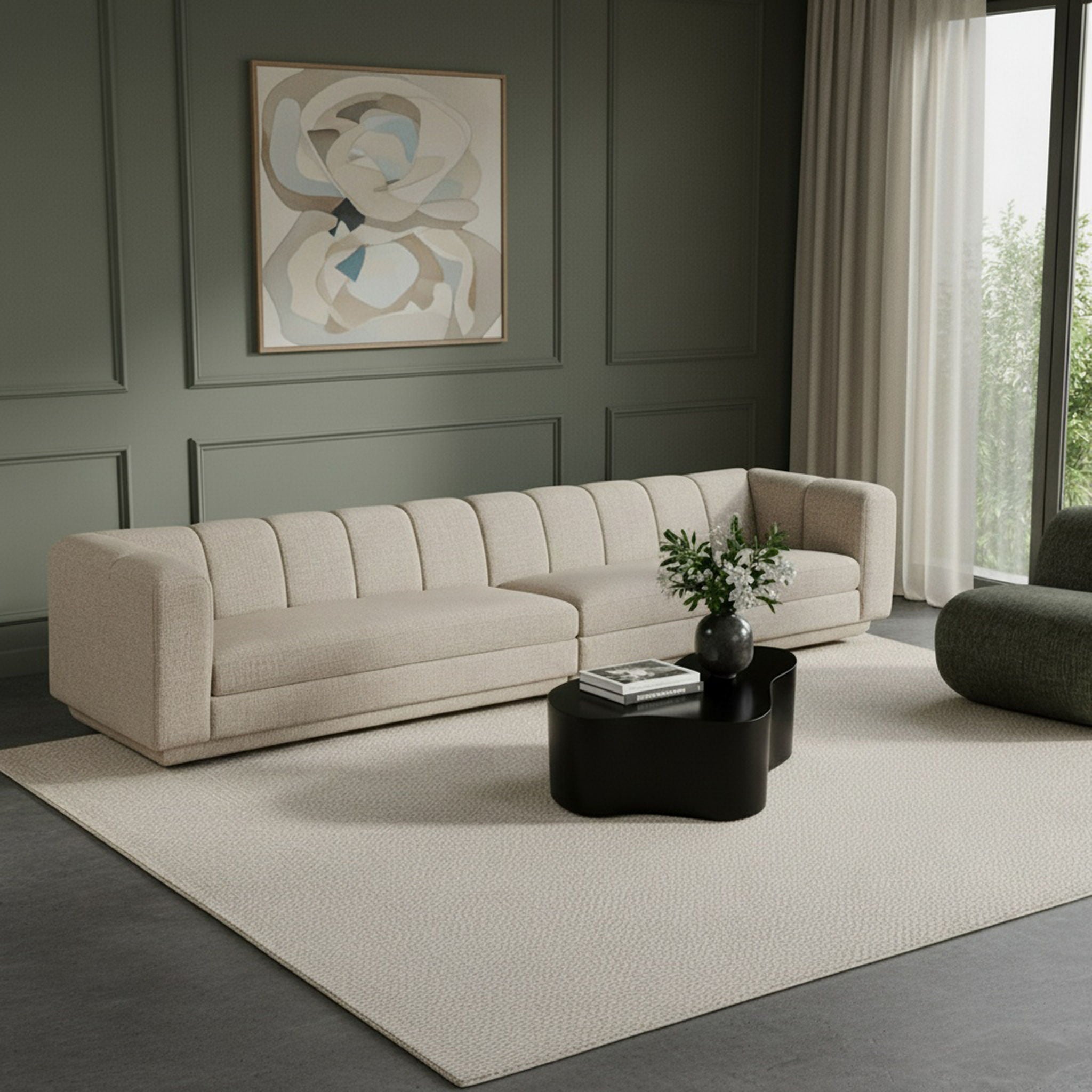 Modari - Sectional - Beige - Urban Living Furniture (Los Angeles, CA)