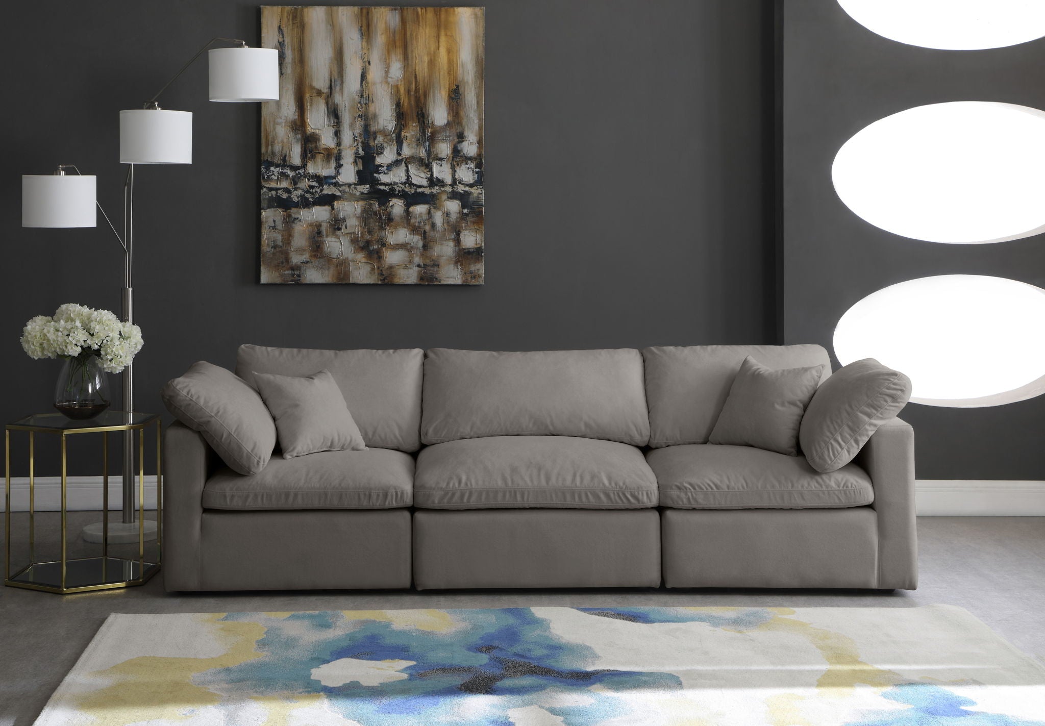 Plush - Modular 3 Seat Sofa - Urban Living Furniture (Los Angeles, CA)