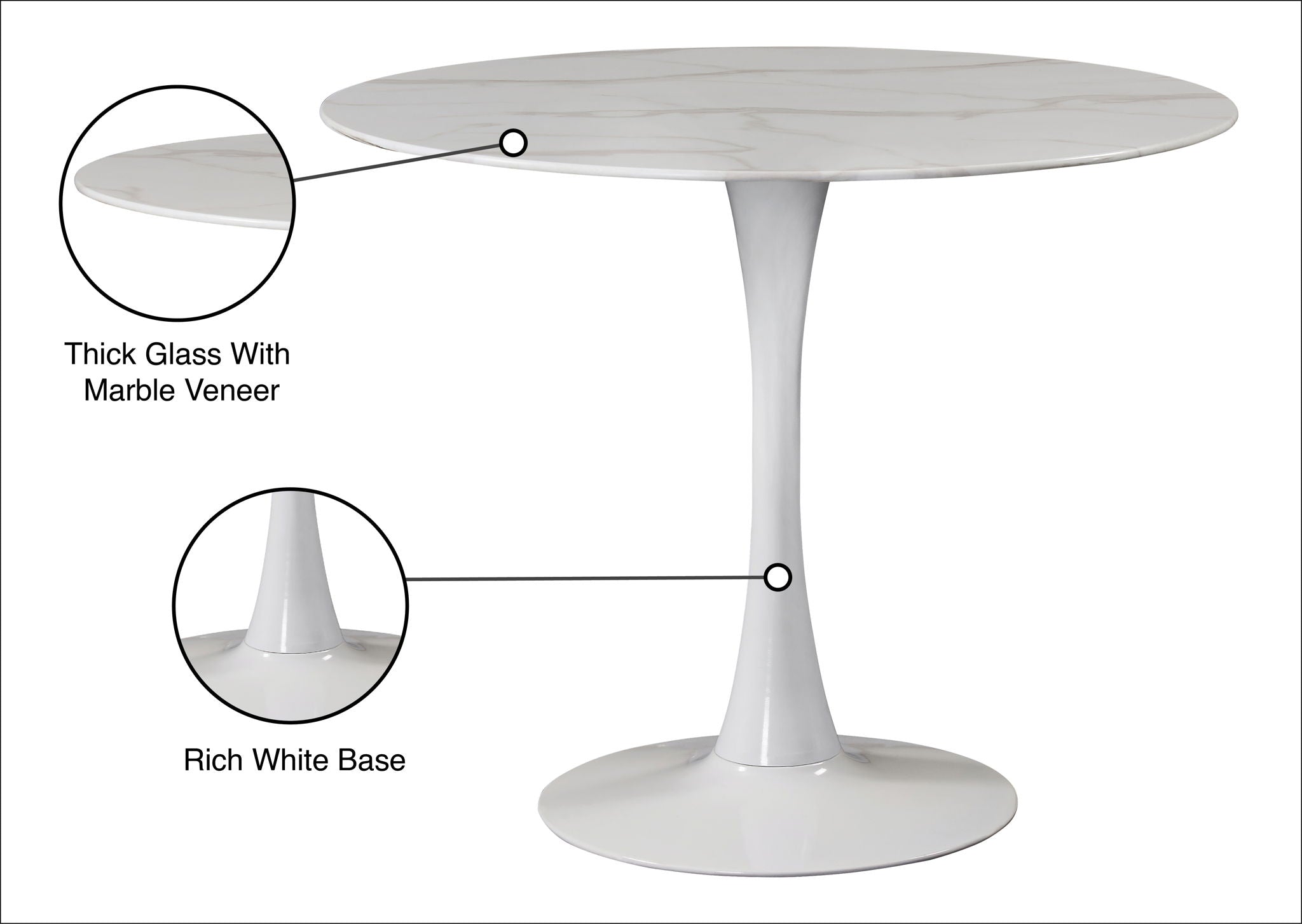 Tulip - Dining Table - Urban Living Furniture (Los Angeles, CA)