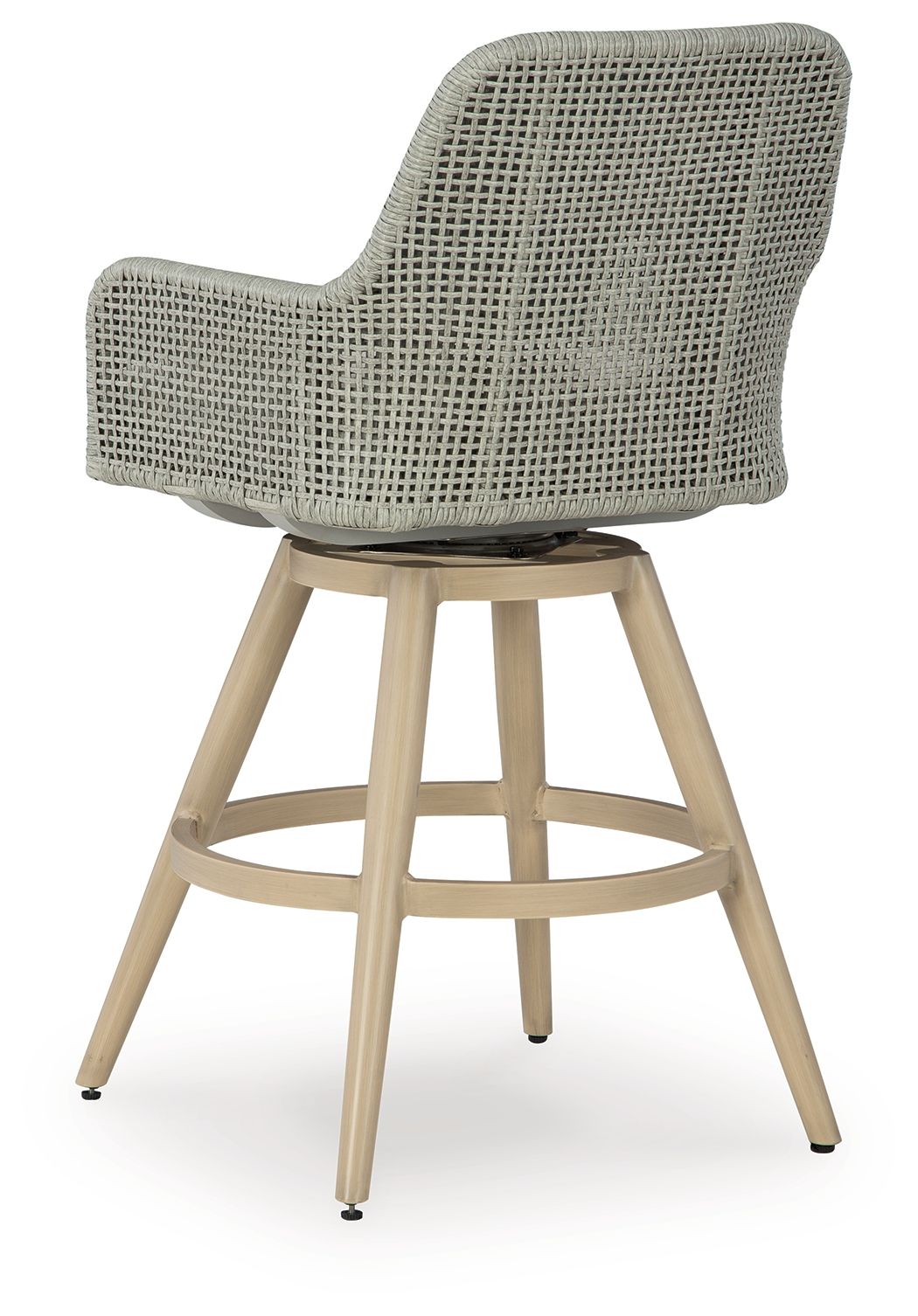 Seton Creek - Beige / Gray - Barstool With Cushion (Set of 2) - Urban Living Furniture (Los Angeles, CA)