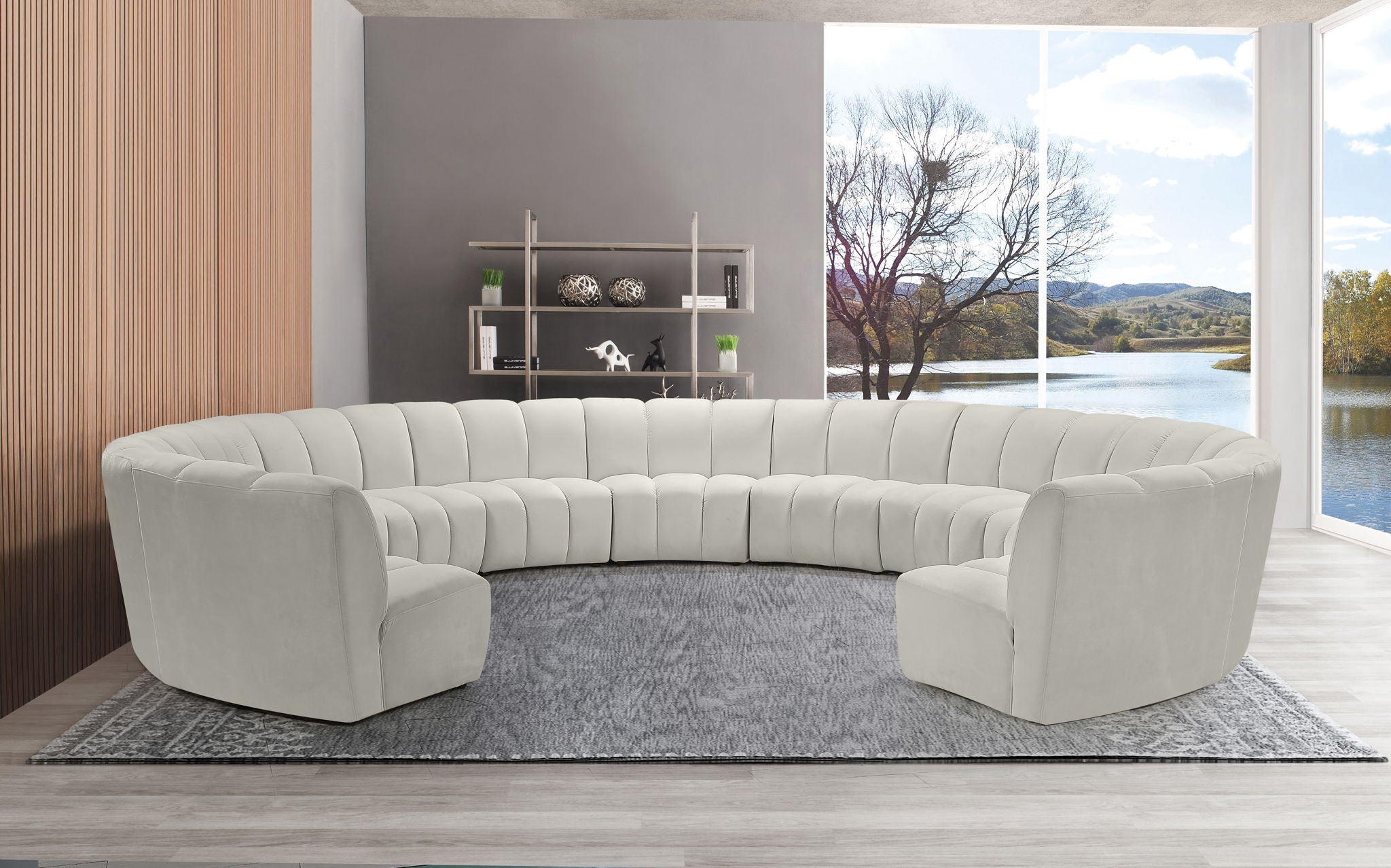 Infinity - 11 Piece Velvet Modular Sectional - Urban Living Furniture (Los Angeles, CA)