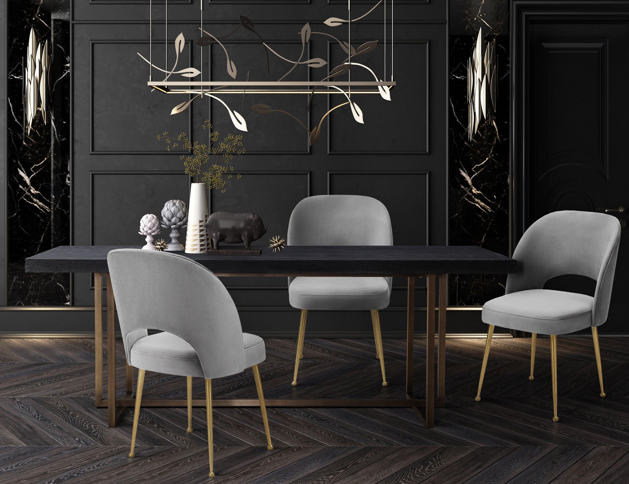 Swell - Velvet Chair - Urban Living Furniture (Los Angeles, CA)