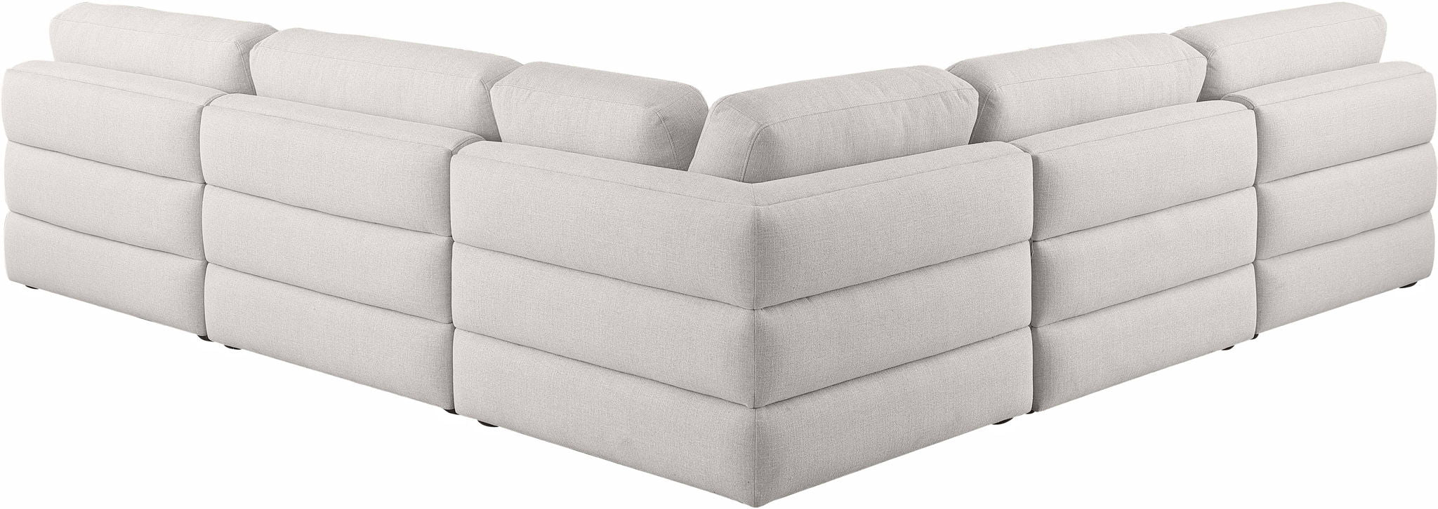 Beckham - 5 Piece Modular Corner Armless Sectional - Urban Living Furniture (Los Angeles, CA)