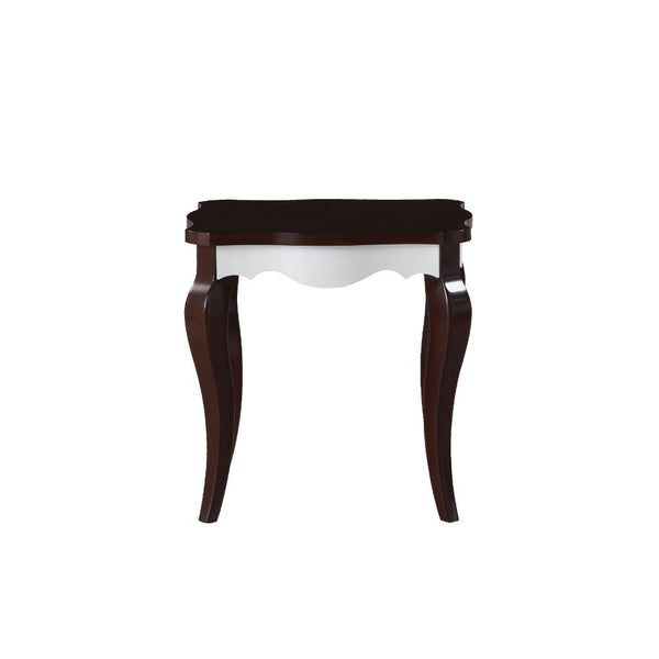 Mathias - End Table - Walnut & White - Urban Living Furniture (Los Angeles, CA)