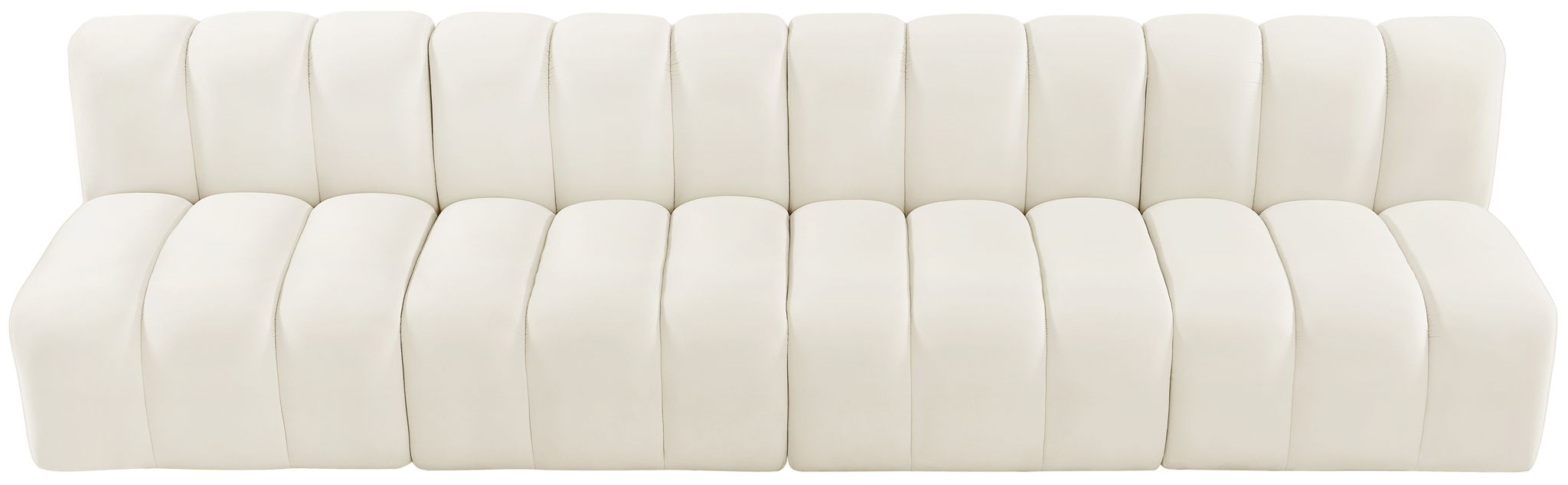 Arc - Velvet 4 Seats Modular Sofa - Urban Living Furniture (Los Angeles, CA)