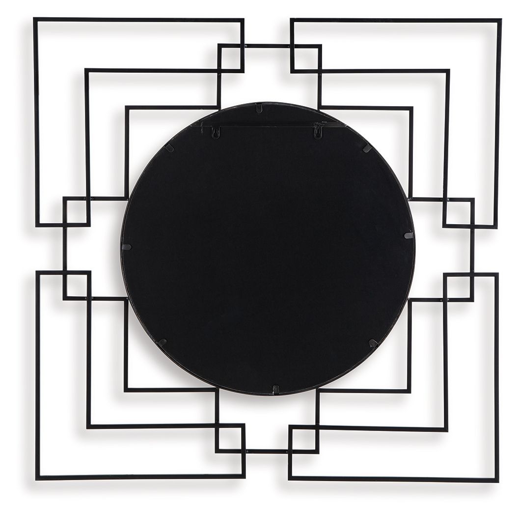 Oceanal - Black / Gold Finish - Accent Mirror - Urban Living Furniture (Los Angeles, CA)