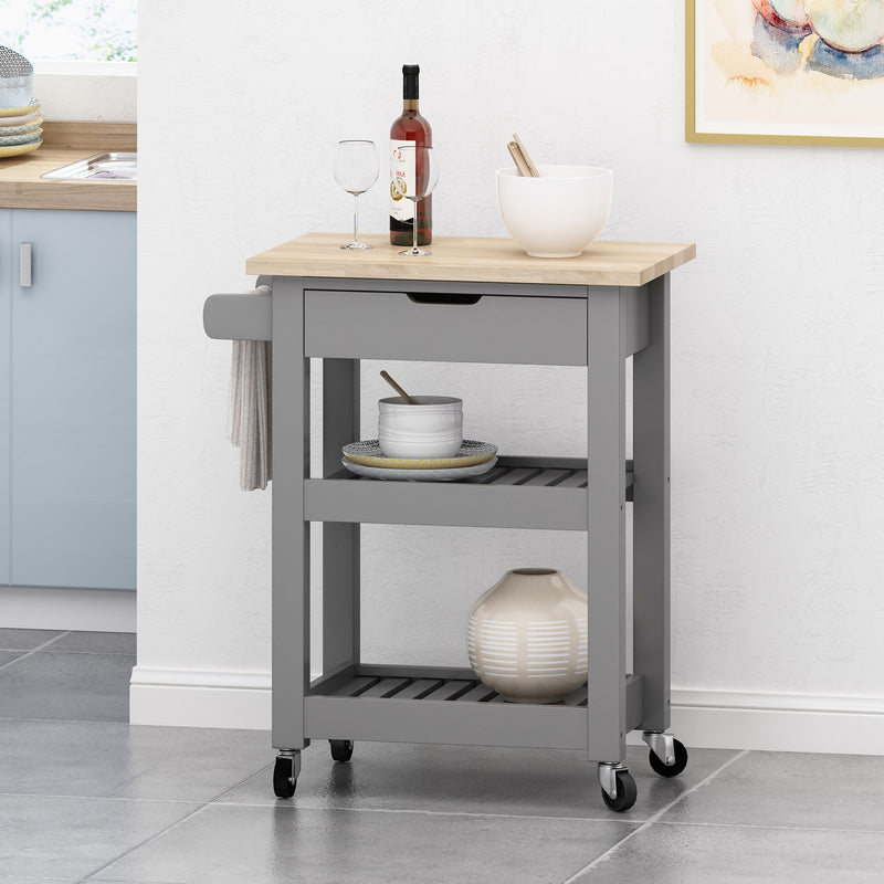 Tattnall - Kitchen Cart With Wheels
