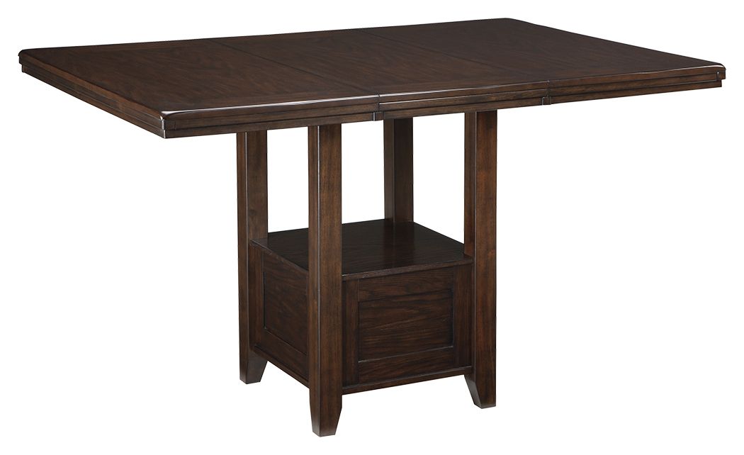 Haddigan - Dark Brown - Rectangular Dining Room Counter Extension Table - Urban Living Furniture (Los Angeles, CA)
