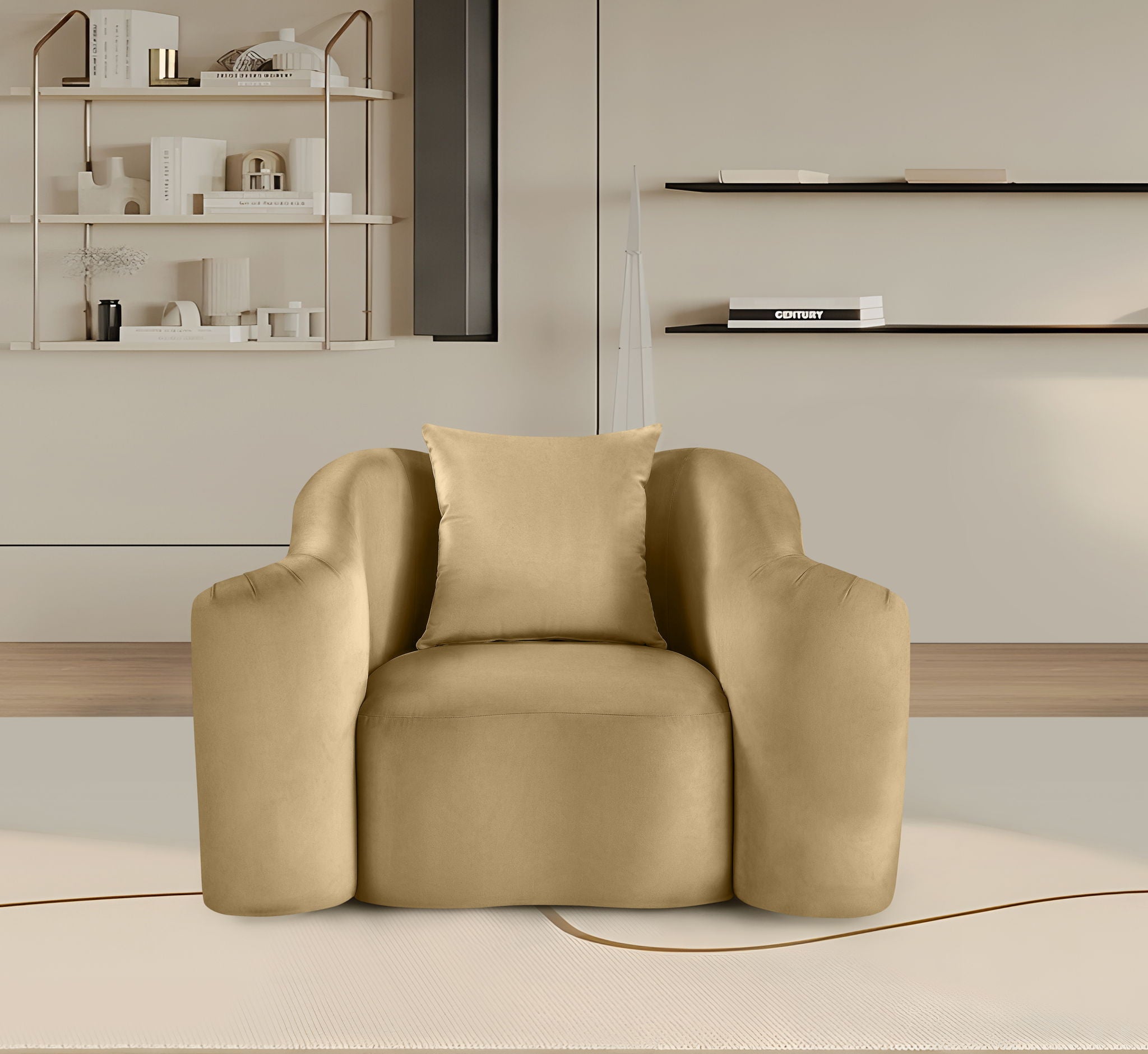 Destin - Chair - Camel - Urban Living Furniture (Los Angeles, CA)