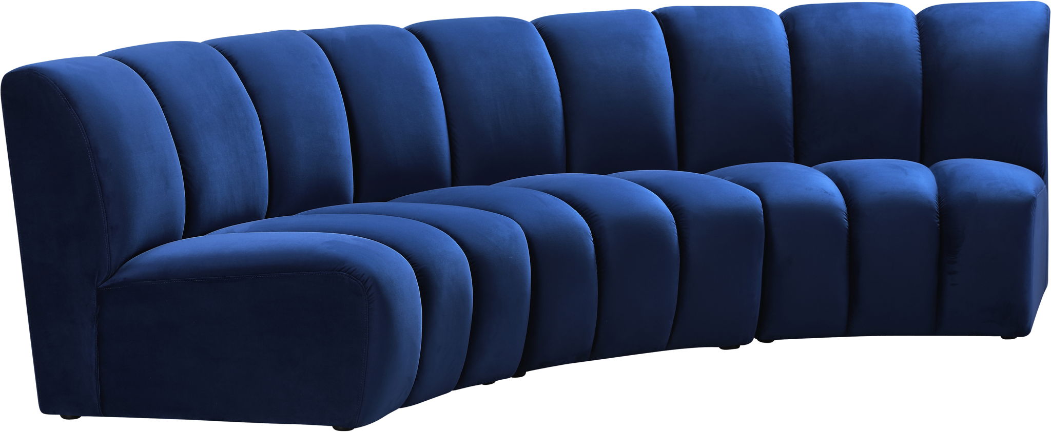 Infinity - 3 Piece Velvet Modular Sectional - Urban Living Furniture (Los Angeles, CA)
