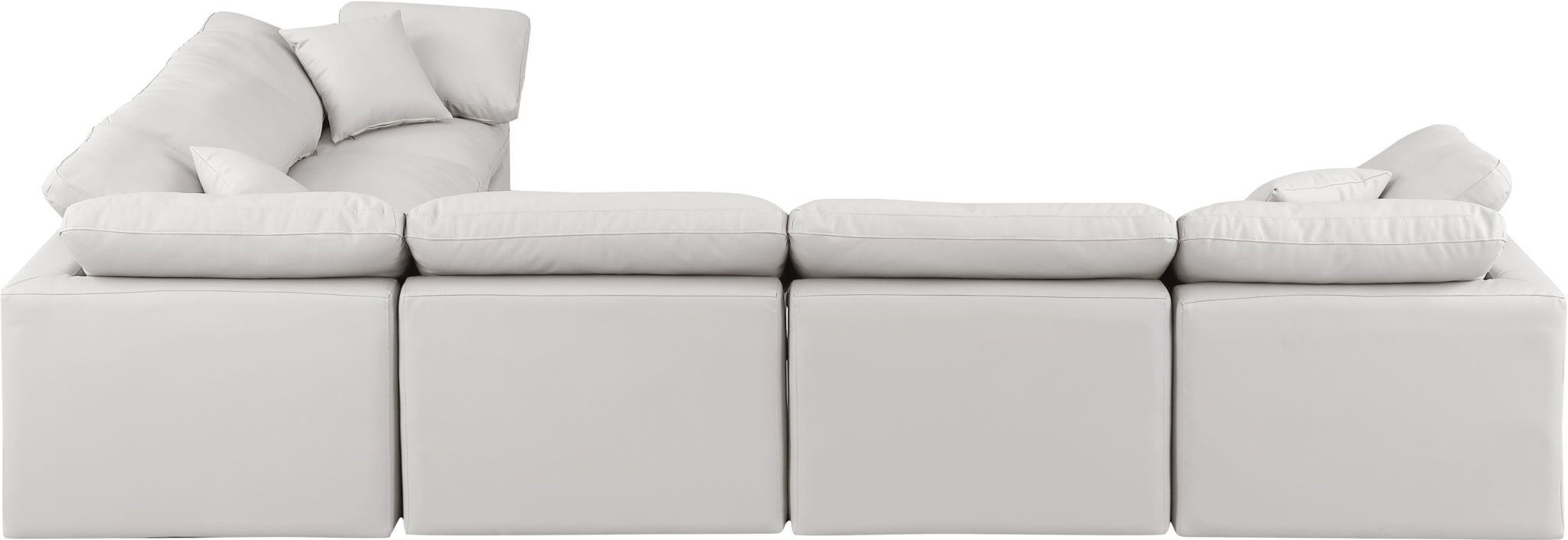 Indulge - Faux Leather 6 Piece Modular Corner Sectional - Urban Living Furniture (Los Angeles, CA)