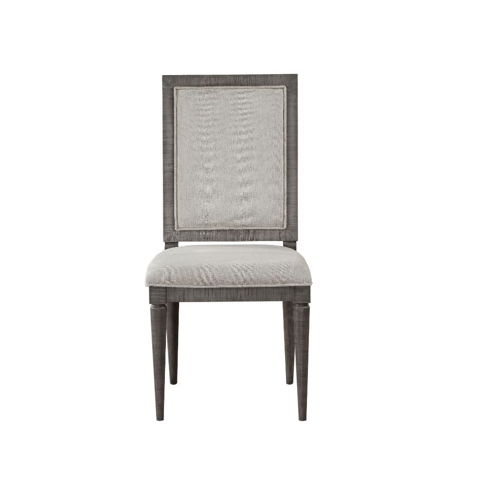 Artesia - Side Chair (Set of 2) - Fabric & Salvaged Natural - Urban Living Furniture (Los Angeles, CA)