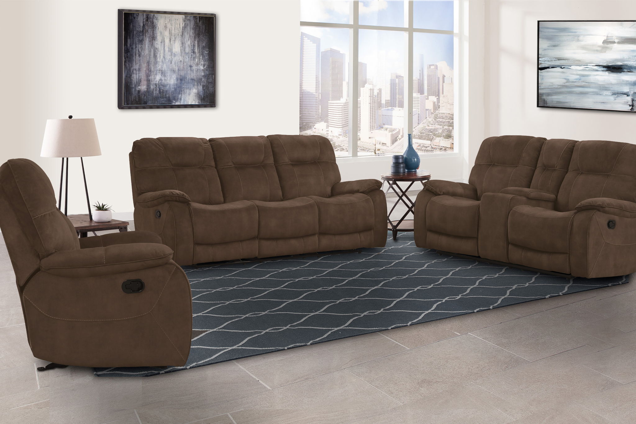 Cooper - Reclining Sofa Set - Urban Living Furniture (Los Angeles, CA)